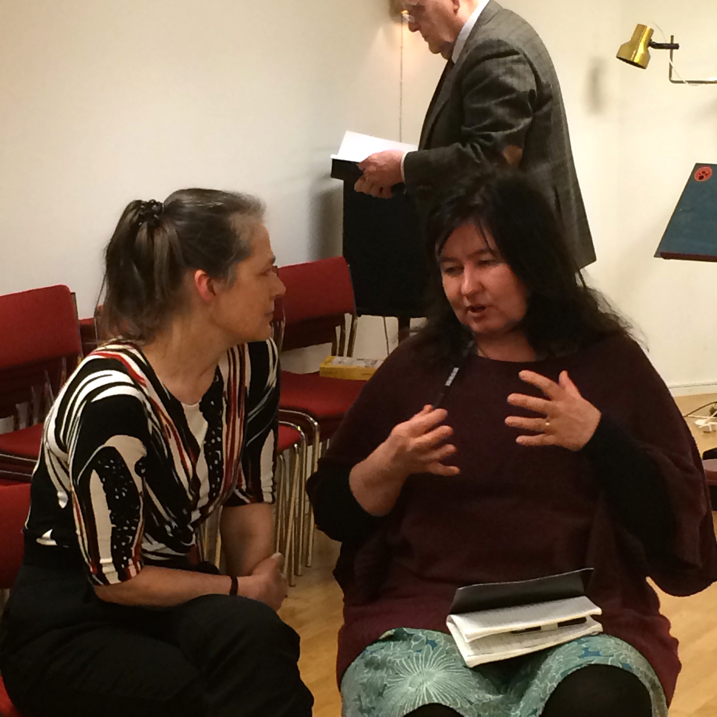 Cecilia Gelland och Maria Lithell Flyg, Per Hedlund i SSQ Cecilia Gelland och Maria Lithell Flyg spånar idéer