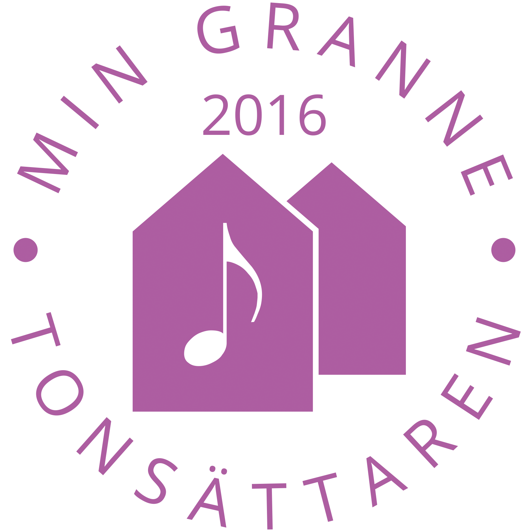 Min granne tonsättaren, logotyp