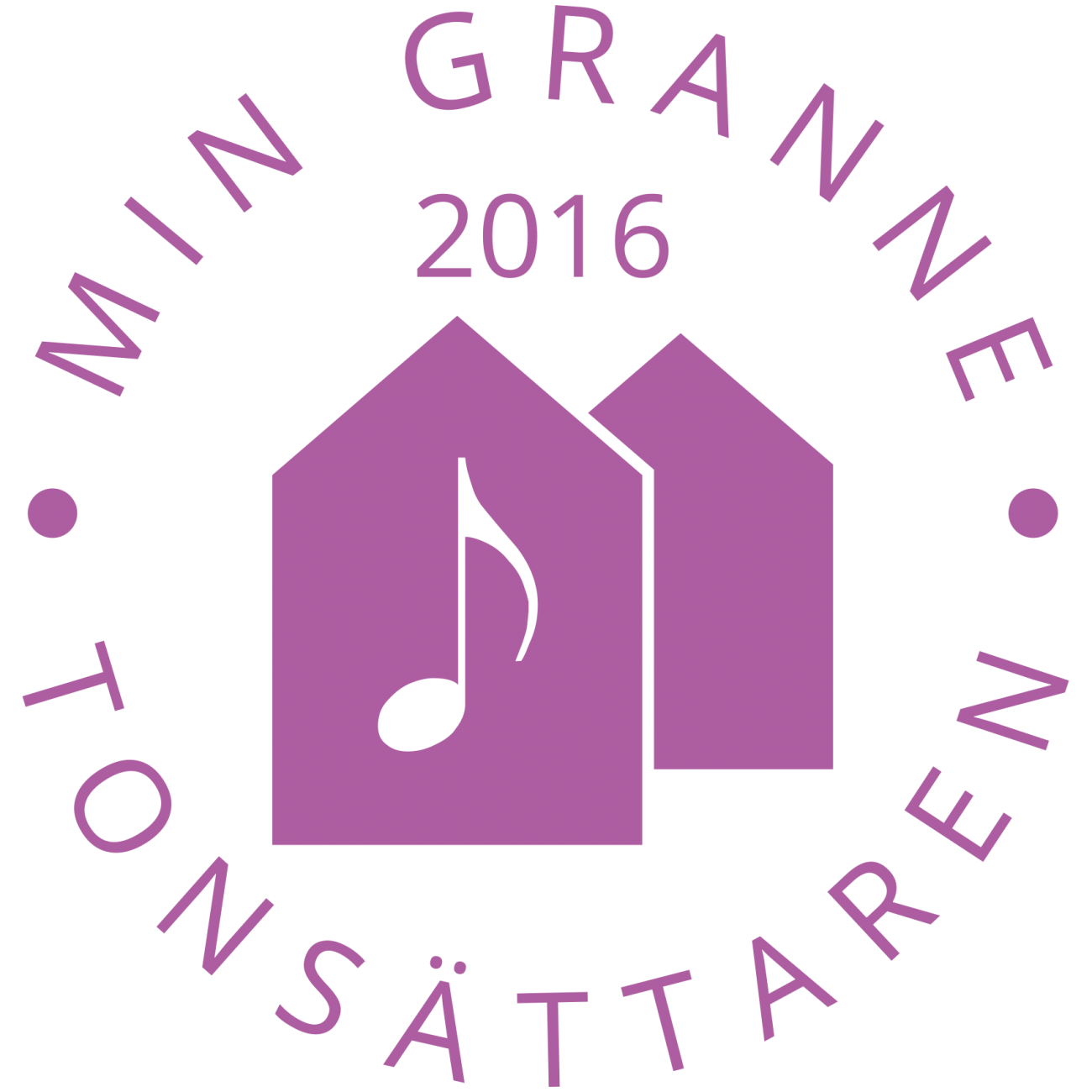 Min granne tonsättaren, logotyp